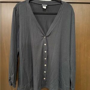 Nomadic Traders Black Button-Down Shirt